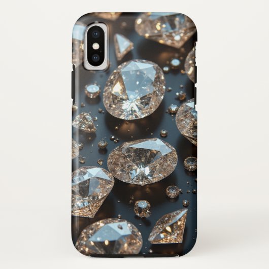 Diamond coque iphone a l'air d'un vrai diamant lux (Dos)