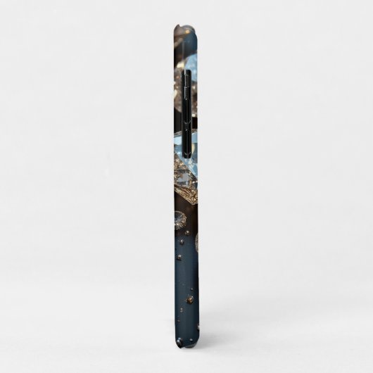 Diamond coque iphone a l'air d'un vrai diamant lux (Dos/Gauche)