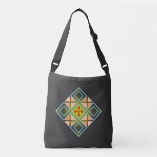 Diamond Crosses Crossbody Tas
