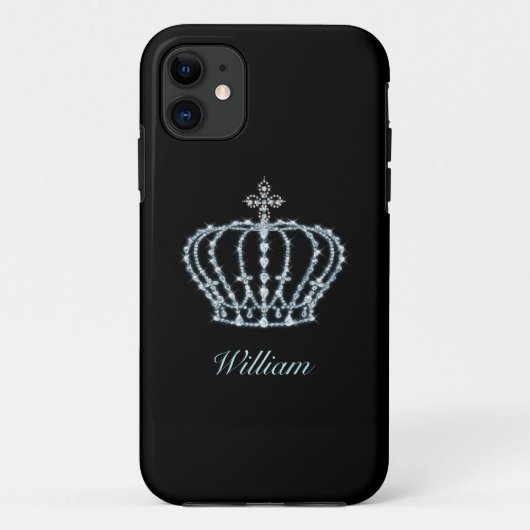 Diamond Crown iPhone Case (Achterkant)