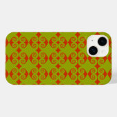 Diamond Curl Pattern Case-Mate iPhone Case (Achterkant (horizontaal))