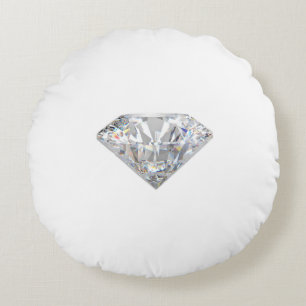 Diamond cushion rond kussen