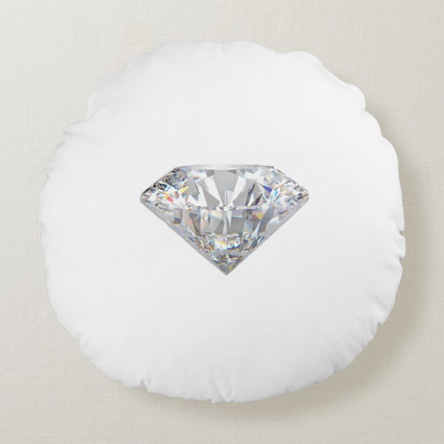 Diamond cushion rond kussen (Voorkant)