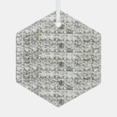 Diamond Customized Glas Ornament (Voorkant)