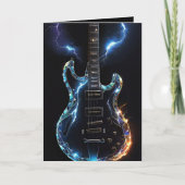 Diamond Cut Elektrische Gitaar Blank Kaart (Voorkant)