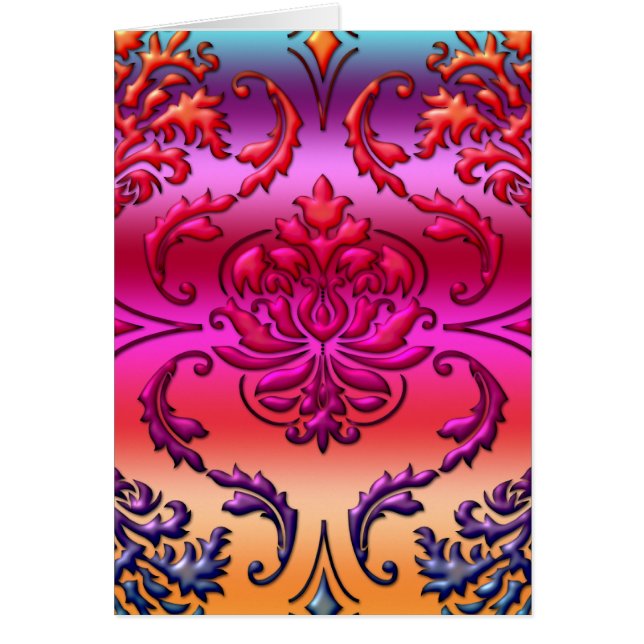Diamond Damask, Omgekeerde Regenboogfade #5 (Voorkant)