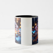 "Diamond Dazzle : Elegant Mug Design" (Centre)