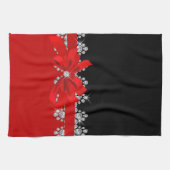 Diamond Delilah (rood) Theedoek (Horizontaal)