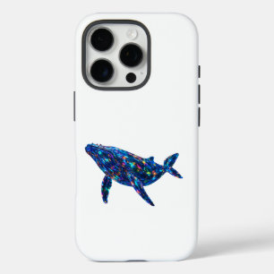 Diamond Dolphin - Levendige kunst iPhone 16 Pro Hoesje