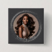 Diamond Dust Pageant Button (Voorkant)