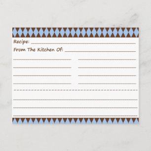 Diamond Explosion Blank Recipe Kaarten