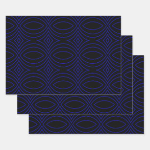 Diamond Eyes Modern Pop Art Abstract Inpakpapier Vel