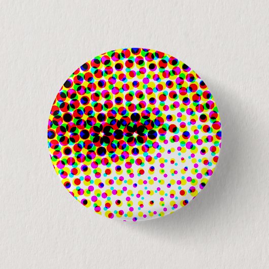 Diamond Eyes Ronde Button 3,2 Cm (Voorkant)