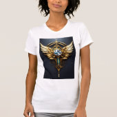 "Diamond Faith LLC Logo T-Shirt - Elégance, grâce, (Devant)
