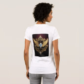 "Diamond Faith LLC Logo T-Shirt - Elégance, grâce, (Dos entier)