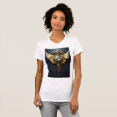 "Diamond Faith LLC Logo T-Shirt - Elégance, grâce, (Devant entier)