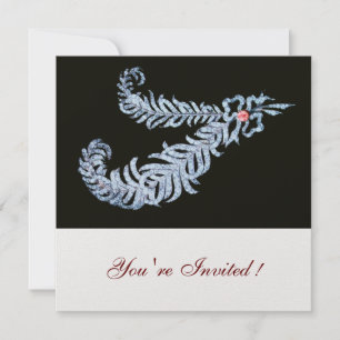 DIAMOND FEATHERS, roze ijskaas Kaart