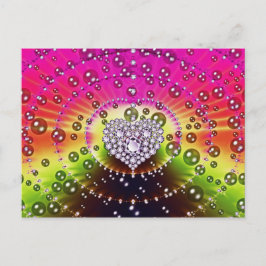 Diamond Fractal Briefkaart