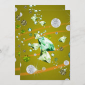 Diamond Galaxy 10 Bedankkaart (Voorkant / Achterkant)