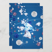 Diamond Galaxy 12 Bedankkaart (Voorkant / Achterkant)