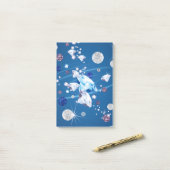 Diamond Galaxy 12 Post-it® Notes (Op bureau)