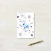 Diamond Galaxy 1 Post-it® Notes (Op bureau)