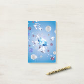 Diamond Galaxy 4 Post-it® Notes (Op bureau)