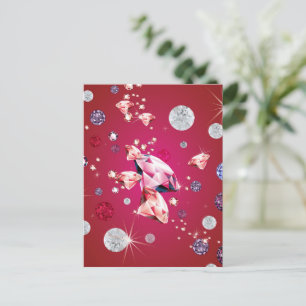 Diamond Galaxy 6 Briefkaart