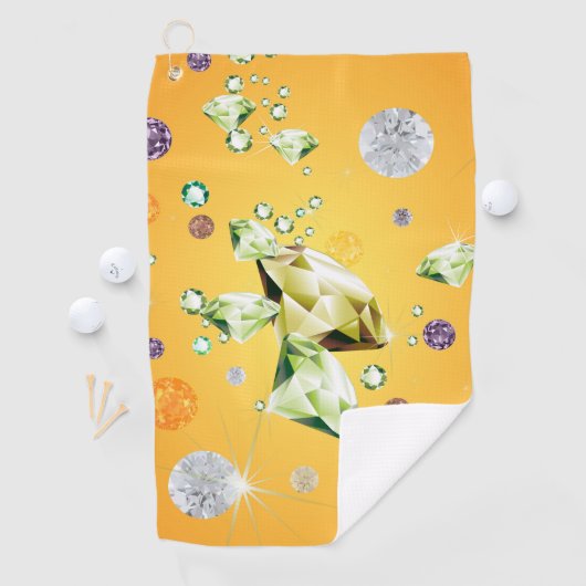 Diamond Galaxy 7 Golfhanddoek (Insitu)