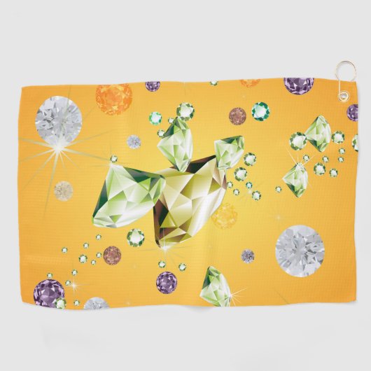 Diamond Galaxy 7 Golfhanddoek (Horizontaal)