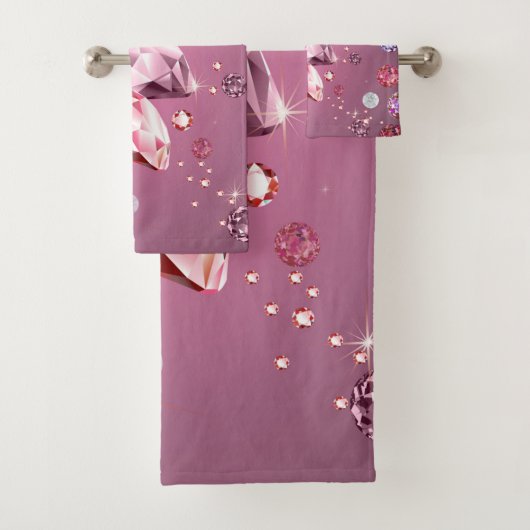 Diamond Galaxy 9 Bad Handdoek (Insitu)