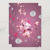 Diamond Galaxy 9 Bedankkaart (Voorkant / Achterkant)