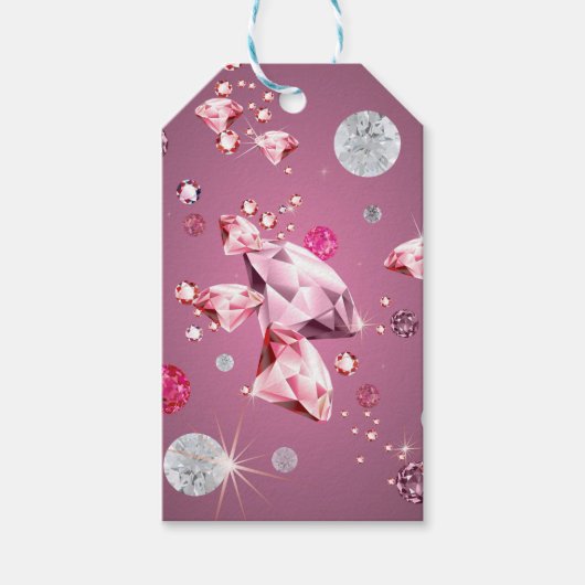 Diamond Galaxy 9 Cadeaulabel (Voorkant)