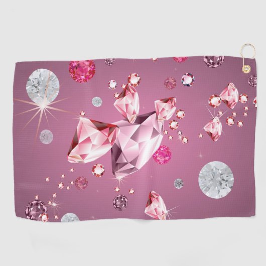 Diamond Galaxy 9 Golfhanddoek (Horizontaal)