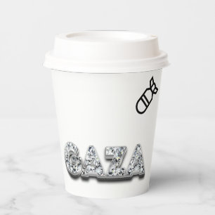 DIAMOND GAZA AND BOMB Papieren gobelets Bekers