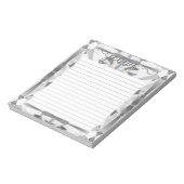 Diamond Gemstone Lined gepersonaliseerd Notitieblok (Gedraaid)