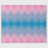 Diamond Gift Wrap Ombre Painted Waterverf Cadeaupapier (Vlak)