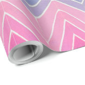 Diamond Gift Wrap Ombre Painted Waterverf Cadeaupapier (Rol Hoek)