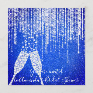 Diamond Glass Bubbles 30e Bridal Royal Blue Kaart
