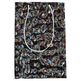 Diamond Glitter Sparkle Elegant Medium Cadeauzakje