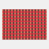 Diamond & Gold Grid Trio Inpakpapier Vel (Voorkant 2)