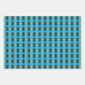 Diamond & Gold Grid Trio IV Inpakpapier Vel (Voorkant 3)