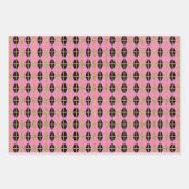 Diamond & Gold Grid Trio V Inpakpapier Vel (Voorkant 2)