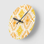 Diamond Gold - Wandklok Ronde Klok (Hoek)