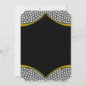 Diamond Gold Wedding Verloving Kaart (Achterkant)