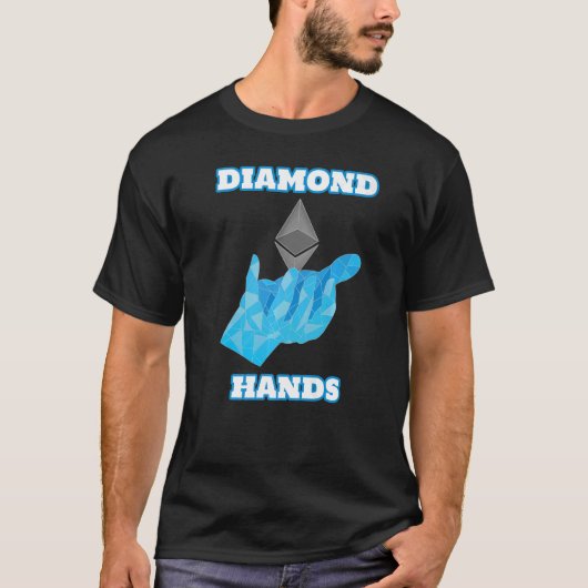 Diamond Handen Ethereum T-shirt (Voorkant)