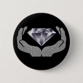 Diamond Hands Button (Voorkant)