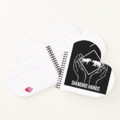Diamond Hands — Cahier à spirale (Intérieur)