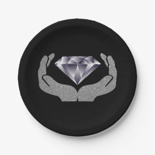 Diamond Hands Paper Bord