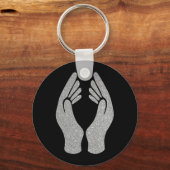 Diamond Hands Sleutelhanger (Voorkant)
